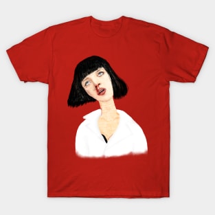 Mia wallace overdose t shirt hot sale
